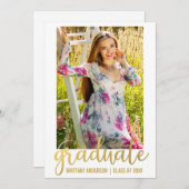 De moderne Kaart van de Aankondiging van het Afstu (Voorkant / Achterkant)