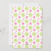 De moderne Kaart van de Foto van Kerstmis van het (Achterkant)