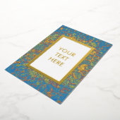 De Moderne Kaart van de hip met de Uitnodiging van (Gedraaid)