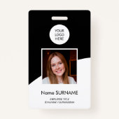 De moderne kaart van identiteitskaart de douanefot badge (Voorkant)