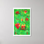 De moderne kunst van de picknick canvas afdruk (Voorkant)