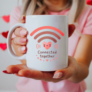 De moderne liefde Valentijn Koffiemok