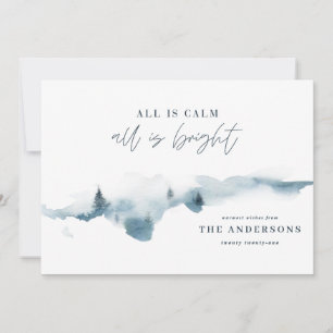 De moderne minimale kerstvakantie is kalm