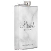 De Moderne Naam van het Manuscript Persoonlijke Br Heupfles (Rechts)