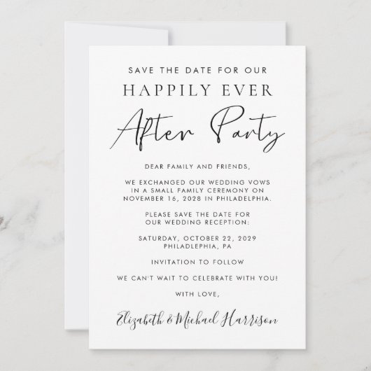 De moderne Ontvangst van het Bouw van de Foto spar Aankondiging (Voorkant)