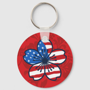 De moderne Patriottische Sleutelhangers van de
