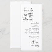 De moderne Plaatsende Binnenpartij Dank u Kaart (Voorkant / Achterkant)