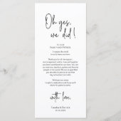 De moderne Plaatsende Binnenpartij Dank u Kaart (Voorkant)