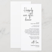 De moderne Plaatsende Binnenpartij Dank u Kaart (Voorkant / Achterkant)