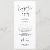 De moderne Plaatsende Binnenpartij Dank u Kaart (Voorkant)