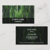 De moderne professionele werf Busin voor landschap Visitekaartje (Voorkant / Achterkant)
