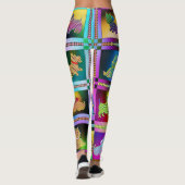 De moderne puppy houdt van Leggings (Achterkant)