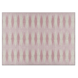 De Moderne Roze Scherpe Raad Argyle van het midden Snijplank