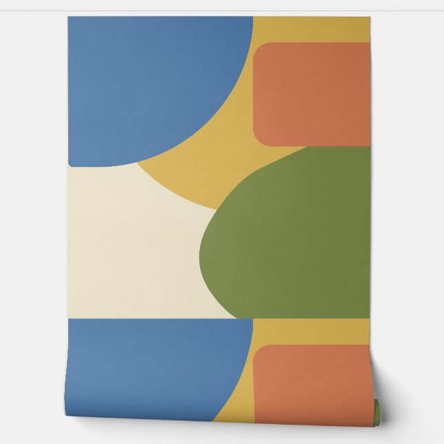 De moderne tijd uit de midden eeuw behang (Afrollen)