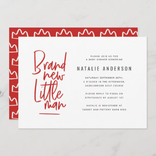 De moderne uitnodiging van de de douchepartij van