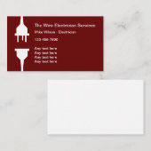 De Moderne Visitekaartjes van de Contractant van d (Voorkant / Achterkant)