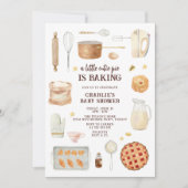 De moderne Waterverf Cutie Pie is het bakken van B Kaart (Voorkant)