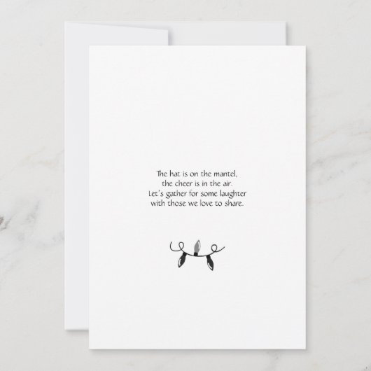 De moderne Waterverf Rode Vrachtwagen Groene Kerst Kaart (Achterkant)