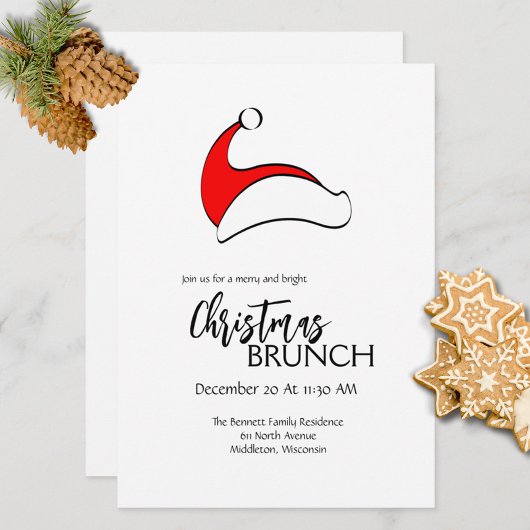 De moderne Waterverf Rode Vrachtwagen Groene Kerst Kaart