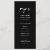 De moderne zwarte dubbelzijdige zwarte dun programma (Voorkant)