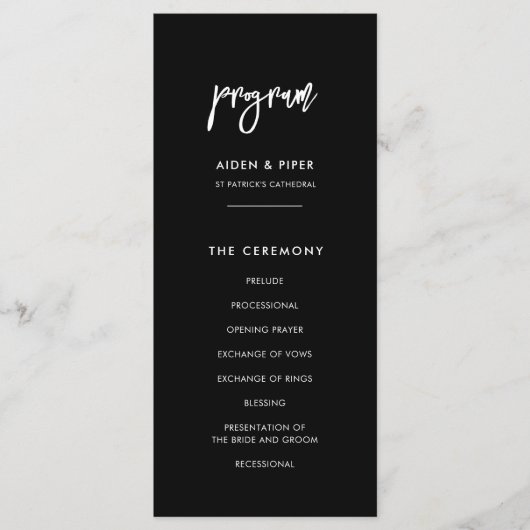 De moderne zwarte dubbelzijdige zwarte dun programma (Voorkant)