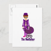 De Modfather. Briefkaart (Voorkant / Achterkant)