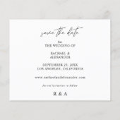 De Modrn van de begroting Horizontaal Foto sparen  (Achterkant)