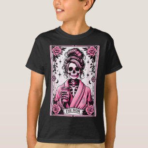 De Moeder Grappige Tarotkaart Vrouw Skelet Moeder T-shirt