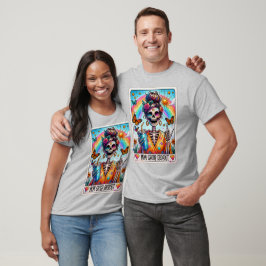 De moeder groep drop-out skelet tarot t-shirt