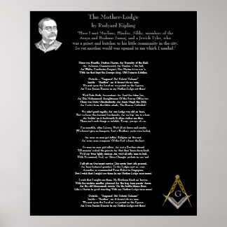 De Moeder Lodge - Kipling Poster