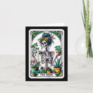De moeder Tarot Kaart Skeleton Moederdag Heks Mam