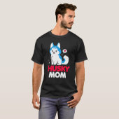 De moeder van Alaskan Husky T-shirt (Voorkant volledig)