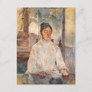 De moeder van de kunstenaar briefkaart