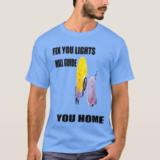 De moeilijke situatie u verlichten zal u Homelampt T-shirt
