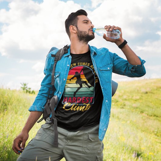 De moeilijkste klim t-shirt