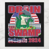 De moeras DeSantis tekenen Wijn Etiket (Enkel label)