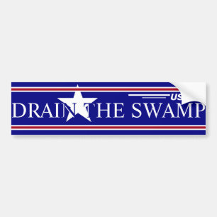 De moeras drogen bumpersticker