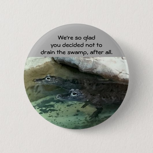 De moeras drogen ronde button 5,7 cm (Voorkant)