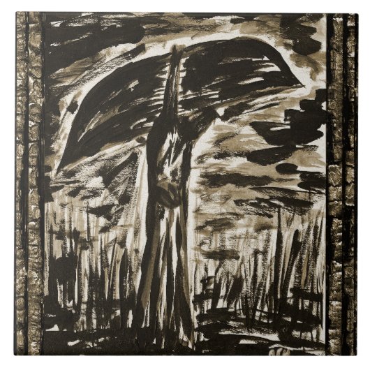 De moeras tegeltje (Voorkant)