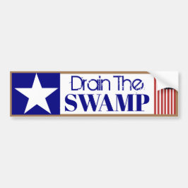 De moeras tekenen bumpersticker
