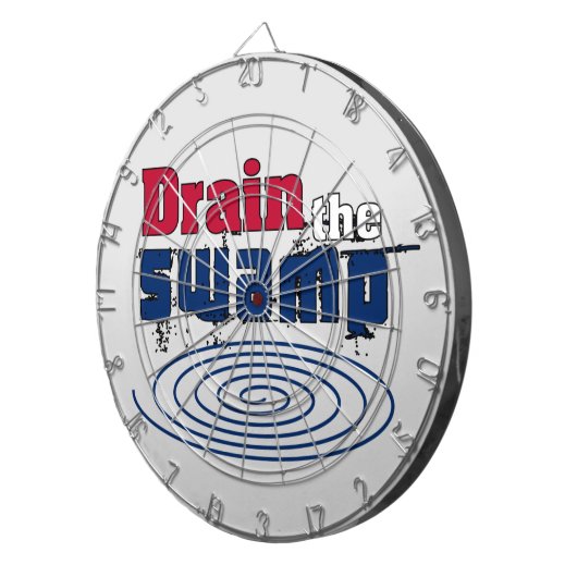 De moeras tekenen dartbord (Voorkant Rechts)