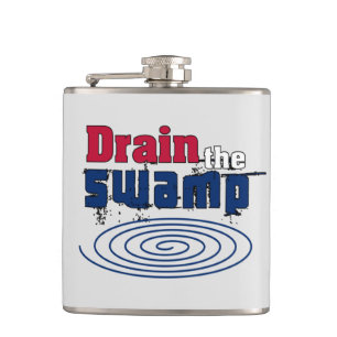 De moeras tekenen heupfles