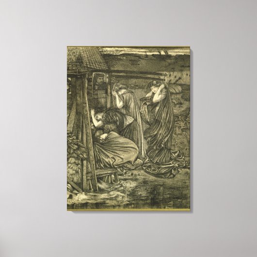 De moerasmaagd canvas afdruk (Voorkant)