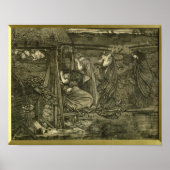 De moerasmaagd poster (Voorkant)