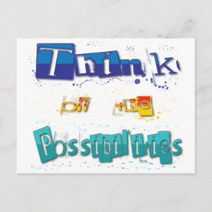 de mogelijkheden briefkaart