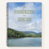 De mogelijkheden zijn eindeloos Notitieboek (Voorkant)