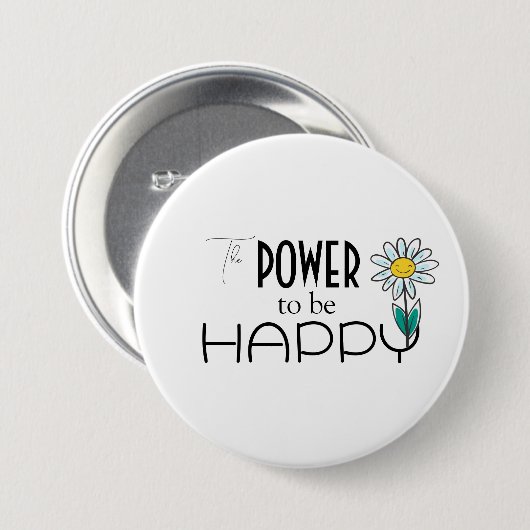 DE MOGELIJKHEID OM GEWELDIGE BUTTON TE ZIJN (Voorkant /achterkant)