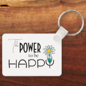 DE MOGELIJKHEID OM HAPPY (TPTBH)-SLEUTELHANGER TE  SLEUTELHANGER (Voorkant)