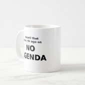 De Mok "Geen agenda" (Voorkant links)