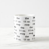 De mok van 11 oz (Center)
